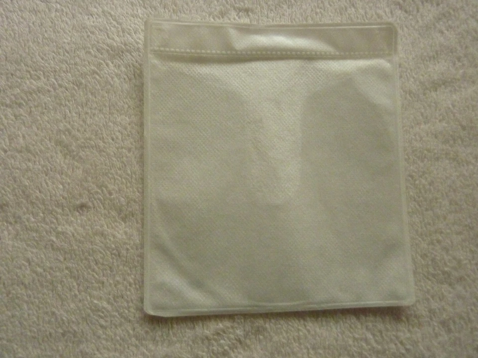 "Case Logic" - Sleeve CD-Hüllen CD Tasche 25 Stück für 50 CDs, weiß transparent - Bild 3 von 4