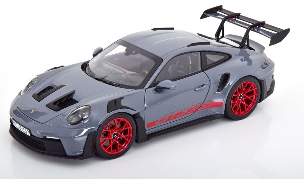 Norev 2022 Porsche 911 (992) GT3 RS Grey Red 1:18 LE 500pcs Norev 2022 Porsche 911 (992) GT3 RS Grey Red 1:18 LE 500pcs