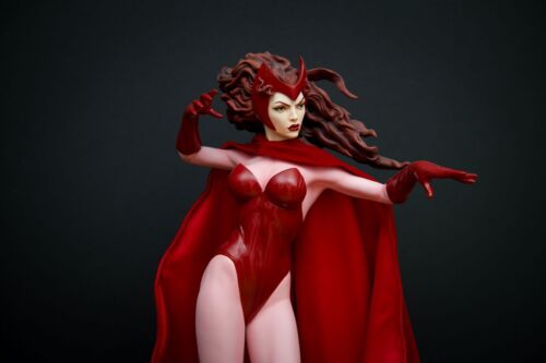 RARE SIDESHOW SCARLET WITCH EXCLUSIVE PREMIUM FORMAT STATUE WANDAVISION - Picture 1 of 4