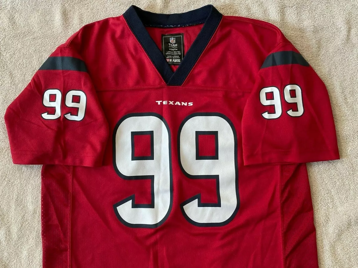 Jj watt youth on sale jersey red