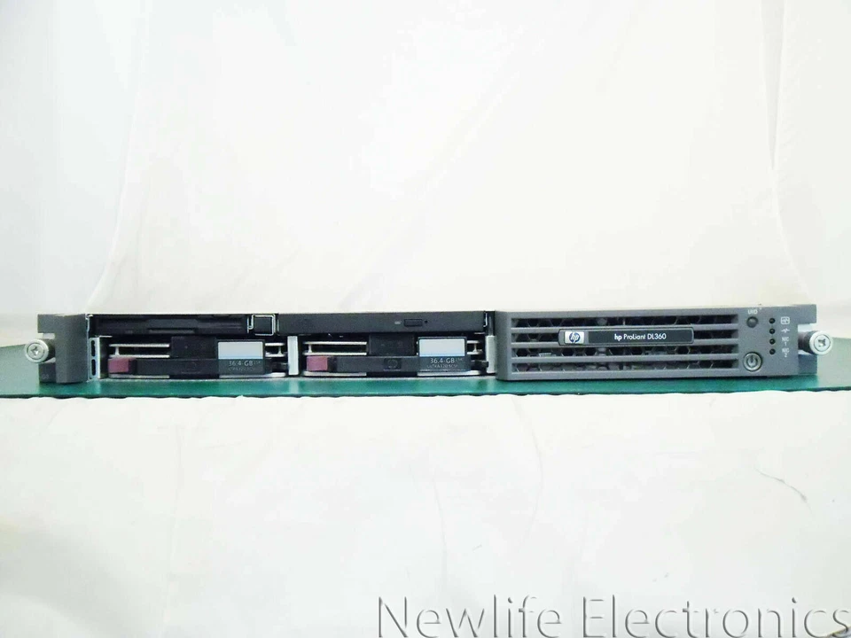 HP 292889-001 ProLiant DL360 Server (2 x 2.8GHz CPU/4GB RAM/2 x 36GB Drives) - Image 3 of 4