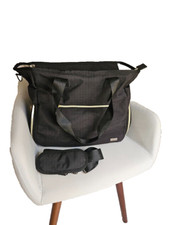 Teamoy Black Diaper Bag Shoulder Size Large