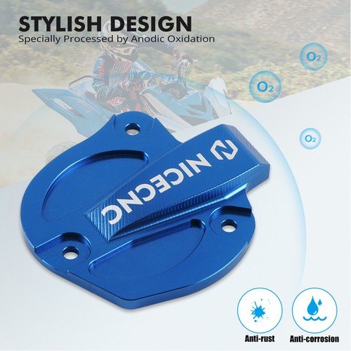 For Yamaha Raptor 700R YFM700R Aluminum Throttle Cover Cap Guard 2009 2011-2024 - Picture 4 of 9