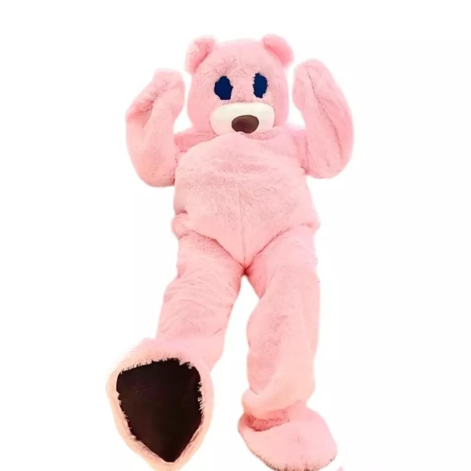 Pink Dance Bear Mascot Party Costumes ADULT Bear Funny Clothes Hot Sell