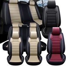 For Nissan Altima Sentra Luxury Leather Car Seat Covers Front Rear Set Cushion For Nissan Altima Sentra Luxury Leather Car Seat Covers Front Rear Set Cushion