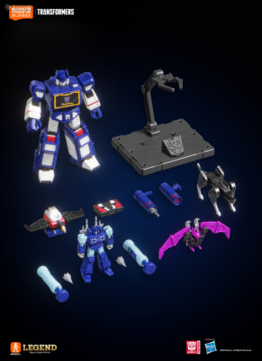 Blokees Transformers Soundwave Legend Action Edition 3 Assembly Model Kit Figur
