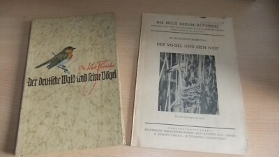 Der deutsche Wald und seine Vögel & Der Vogel und sein Nest, 1935 & 1950, Tiere