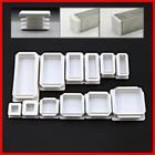 Square & Rectangle Plastic End Caps Blanking Plugs Tube Inserts Furniture Feet