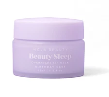 NCLA Beauty Sleep Overnight Lip Mask Birthday Cake 0.5 Oz NIB