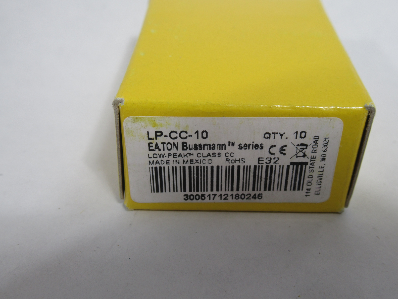 10 Pièces Fusibles Eaton Bussmann LP-CC-15 15A 600V - Fusible Retardé Limiteur De Courant - Neuf