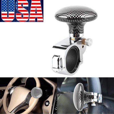 Universal  Steering Wheel Handle Assister Spinner Knob Ball Truck Collapsib 3J