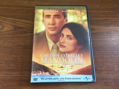 Captain Corellis Mandolin (DVD) Nicolas Cage, Penélope Cruz, Christian Bale