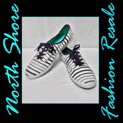striped canvas shoes