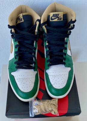 Size 13 - Air Jordan 1 Retro OG High Celtics for sale online | eBay