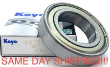 KOYO 6007 ZZ DEEP GROOVE BALL BEARING, METAL SHIELDED 35x62x14 mm