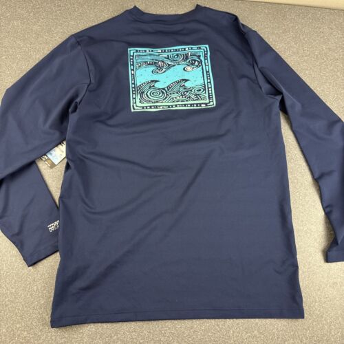 Billabong Boys LS Surf Tee Crayon Wave Rash Guard XL/16 MSRP 45.95 - Picture 6 of 8