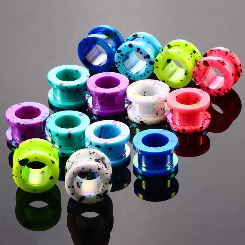 Acrylic ear shop tunnels