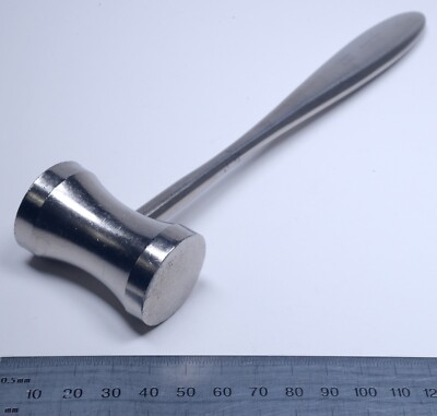 V. Mueller #NL7000 Lucae Bone Mallet 8'' Weight 11 Oz Stainless Surgical