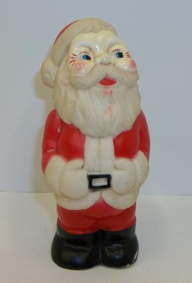 Vintage Soft Rubber Squeak Toy - Christmas Santa Claus | eBay