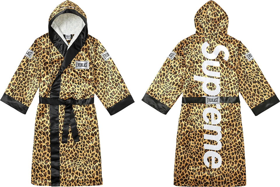 Supreme x Everlast Satin Hooded Boxing Robe FW17 (FW17A84) Size M-XL - Image 2 of 2