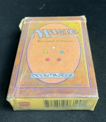 Magic The Gathering: 1994 Revised Deckmaster Starter - Empty Box