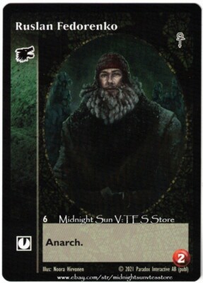 Ruslan Fedorenko Gangrel Fifth Edition V5 V:TES VTES Vampire CCG