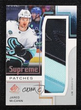 2024-25 Upper Deck SP Game Used Supreme 15/15 Jared McCann #SP-JC Patch 0c3
