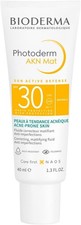 Image of Bioderma Photoderm AKN Mat SPF 30 Anti-Blemish Sunscreen with Salicylic Acid fo
