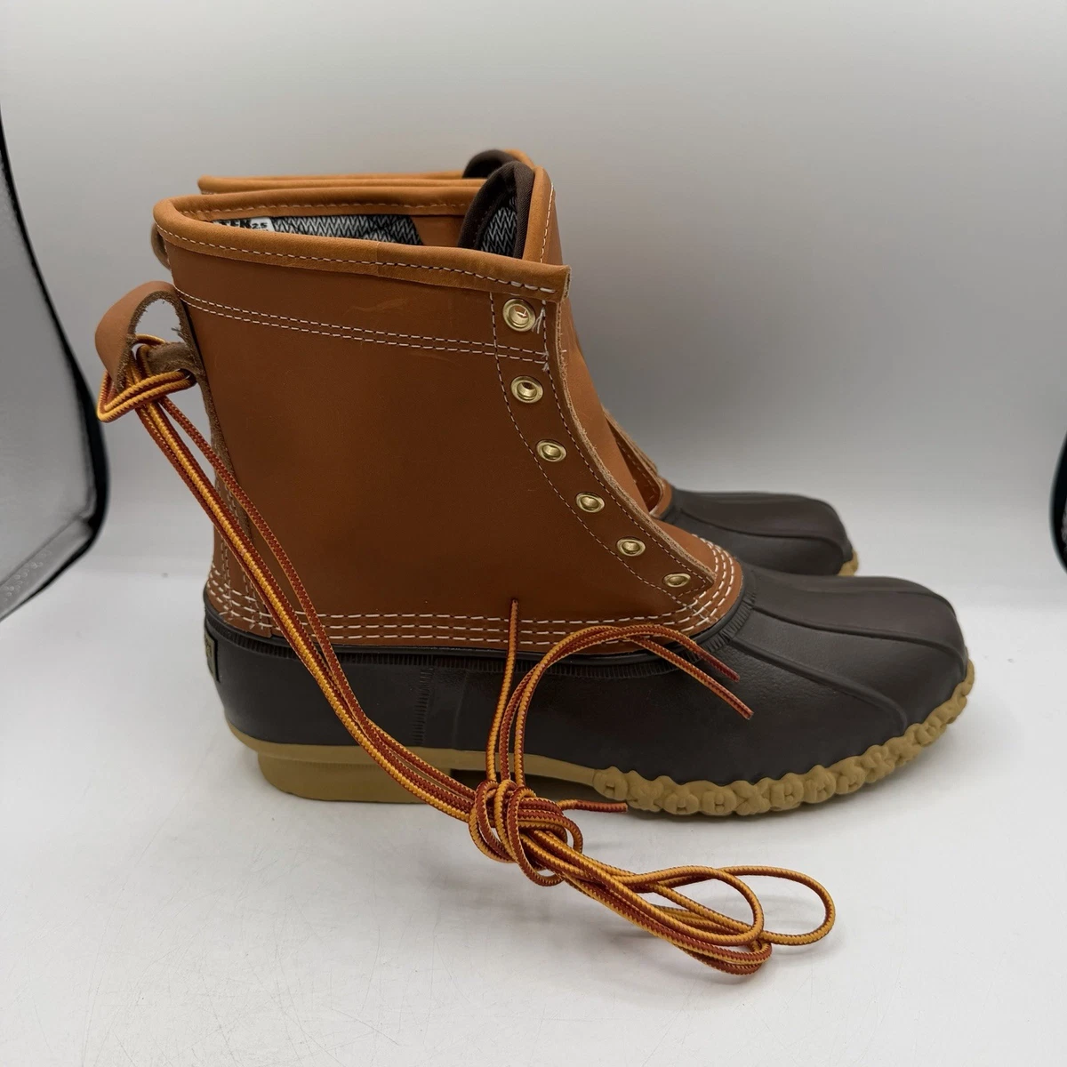 L.L. Bean - Suede Fleece Zip Up Tall - Winter Boots - Brown - Men\'s - 9.5 -05455 Kid main image 2