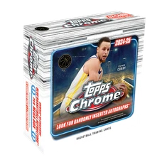 2024/25 Topps Chrome® Basketball -Mega Box Sealed