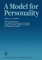 A Model For Personality H. J. Eysenck