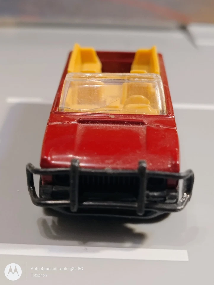 Corgi Juniors Nr. E184 Range Rover Cabrio Convertible Jagdwagen dunkelbraun - Bild 3 von 4