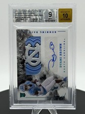 2021 Chronicles Origins Draft Picks #OJ-DBR Team Logo Dyami Brown 1/1 (RC/AU)