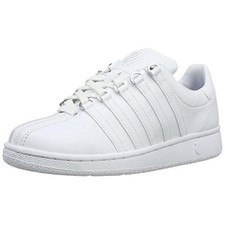 K-Swiss Women's Classic VN Sneaker White/White - 93343-101, White/White