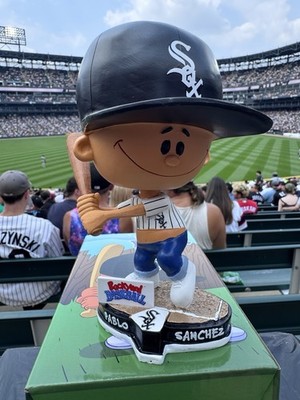   CHICAGO WHITE SOX PABLO SANCHEZ BACKYARD BASEBALL BOBBLEHEAD 7-6-26 THEME NIB