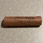 🌟 1954-S OBW OLD BANK WRAP PENNY ROLL BU UNCIRCULATED LINCOLN WHEAT CENT