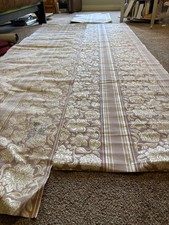 3 Rolls of Vintage Velvet Flocked Mauve Pink/Purple Wallpaper