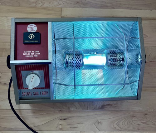 Vintage Sperti Sun lamp P-164 Model 400W Tested/WORKS