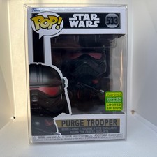 NEW! SDCC 2022 FUNKO POP! STAR WARS - PURGE TROOPER VINYL FIGURE w/ protector