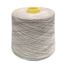 54% Cashmere, 46% Cotton Yarn on Cone - Egg Shell - Z. Hinchliffe  - Lace Weight