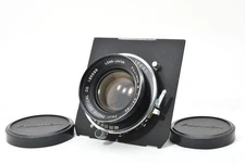 Fujinon W 180mm f/5.6 Large Format Lens Copal 1 w/ Toyo Lens Board Japan [Exc+3]