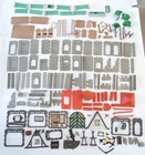 VTG 70's Playmobil Medieval Castle & Museum Parts 220pc Lot 3449 & 3666
