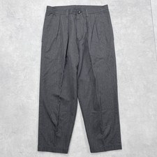 COMME des GAR ONS Wool Rayon Gray Women's S Pants Lightweight Durable Used