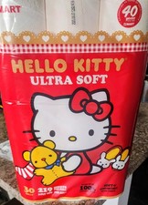 Sanrio Hello Kitty Soft 3-Ply Toilet Paper Tissue 219 Sheets Per Roll