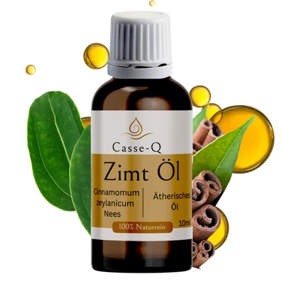 Ätherisches Zimtblätteröl Zimtöl– Casse-Q (10/50/100/500 ml) | 100% naturrein