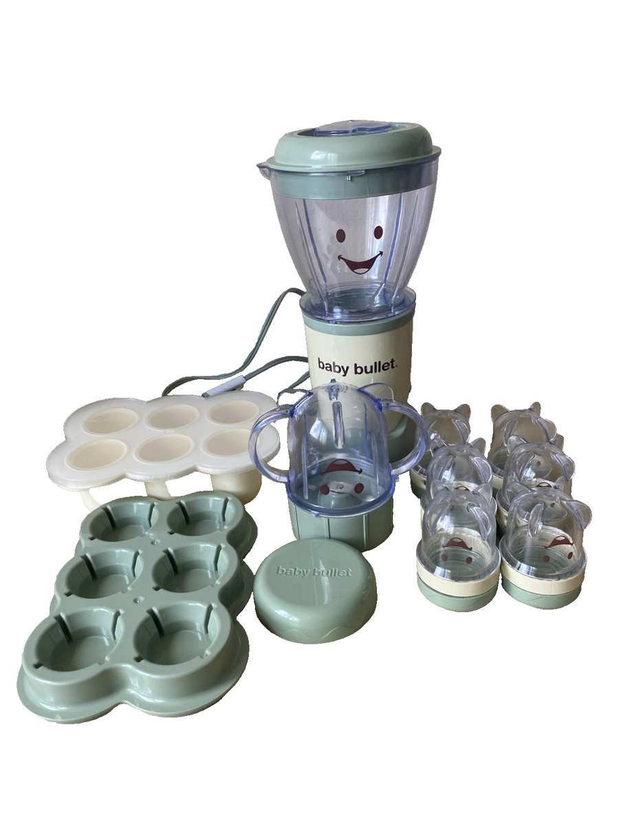 Magic Bullet Baby Food Blender Reviews Baby Bullet 20 Piece Set