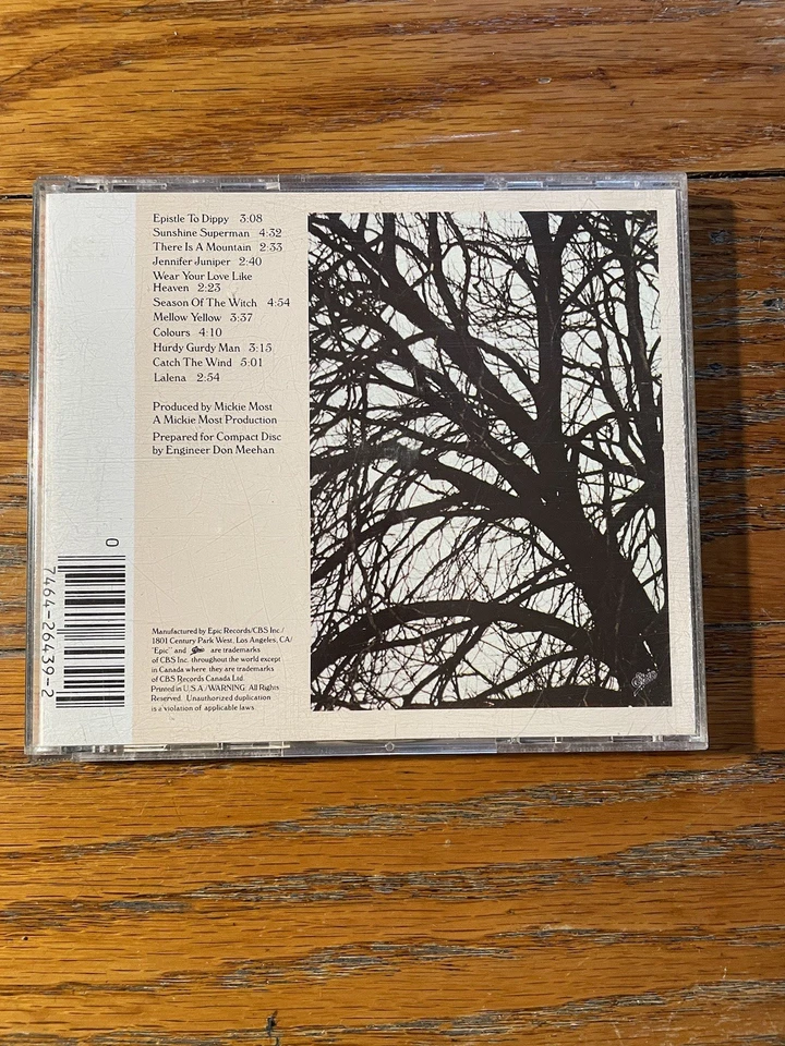 Donovan’s Greatest Hits Cd - Image 2 of 3