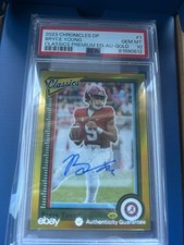 Bryce Young Chronicles RC Gold Auto /10 CLASSICS Premium