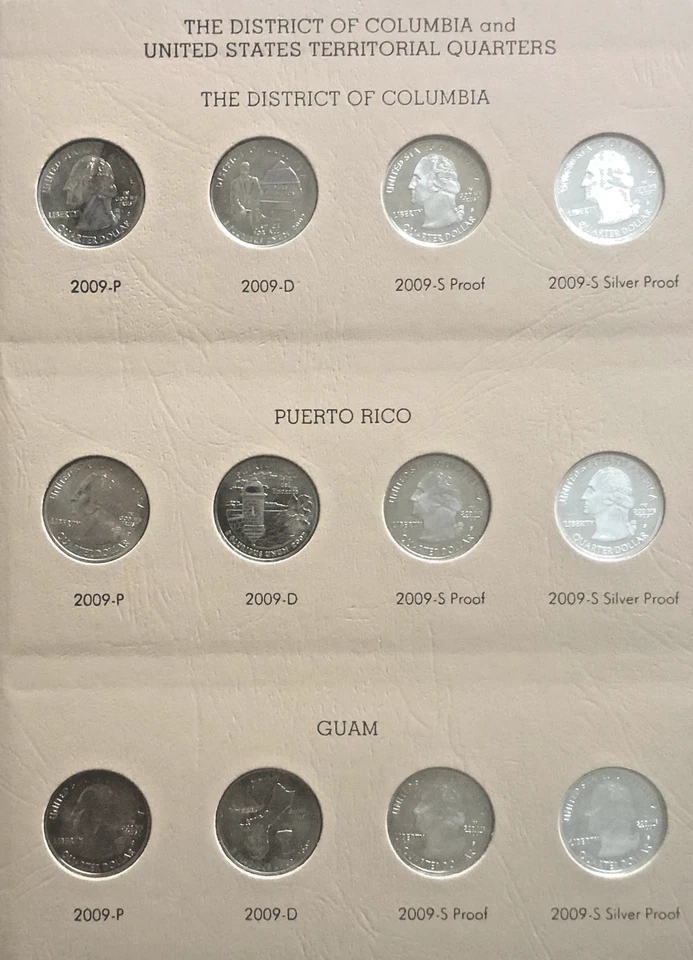 Washington District of Columbia including Proofs, Complete, BU-Proof, 24 Coins - Image 2 of 4