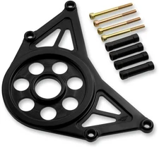 Joker Machine Pulley Cover - Black Motorcycle Street Bike 30-800-1 1201-0851